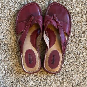 Born Women's Red Slides/Sandals - 7M